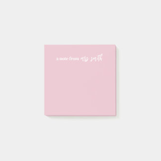 roze plaknotitie post-it® notes
