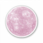 Roze planet sticker (Voorkant)