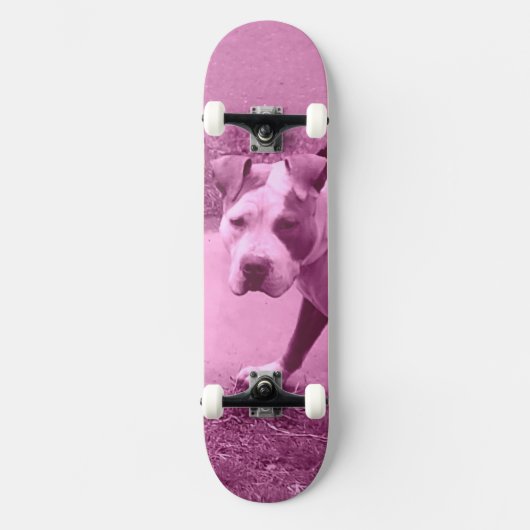 Roze plank voor bull persoonlijk skateboard (Voorkant)