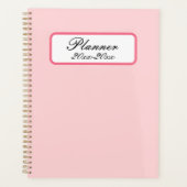 Roze Planner (Voorkant)