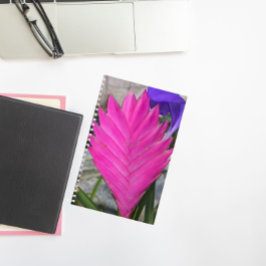 Roze Plant Floral Notitieboek