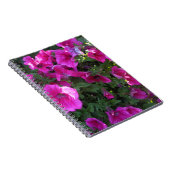 Roze Planten Notitieboek (Rechterzijde)