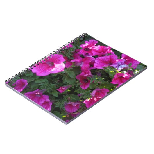 Roze Planten Notitieboek (Linkerzijde)