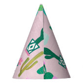 Roze Planten van de Zuidwestelijke Cacti Cactus Feesthoedjes (Achterkant)