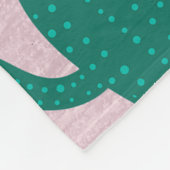 Roze Planten van de Zuidwestelijke Cacti Cactus Fleece Deken (Hoek)