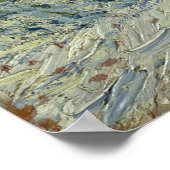 Roze platte boom van Vincent Van Gogh Poster (Hoek)