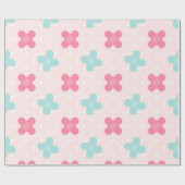 Roze pleisters Medisch Cadeaupapier (Vlak)