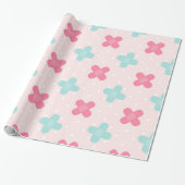 Roze pleisters Medisch Cadeaupapier (Uitgerold)