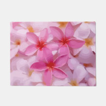 Roze Plumeria Bloem Patroon