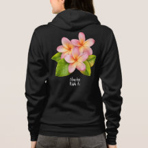 Roze Plumeria Frangipani, jouw naam, bloemig