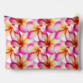 Roze Plumeria Print Cut Naaizak Etui (Achterkant)