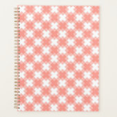 Roze Plus Patroon Planner (Voorkant)