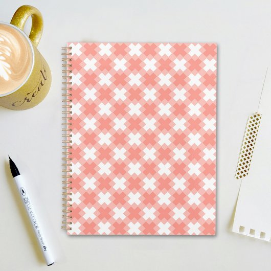 Roze Plus Patroon Planner