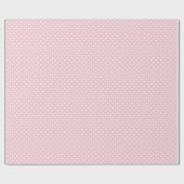 Roze podot cadeaupapier (Vlak)