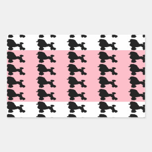 Roze poedelrok geïnspireerde Stickers