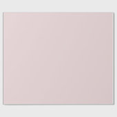 Roze Poederblush Effen Kleur Cadeaupapier (Vlak)
