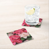 Roze Poinsettias Boeket Kartonnen Onderzetters (Insitu)