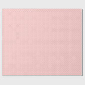 Roze poka Dot Gift Wrap Cadeaupapier (Vlak)