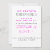 Roze poka-Dot turnscans met hart Kaart (Achterkant)