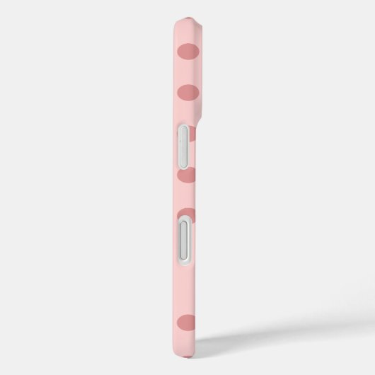 Roze poka Dots Case-Mate iPhone Case (Achterkant / Rechts)