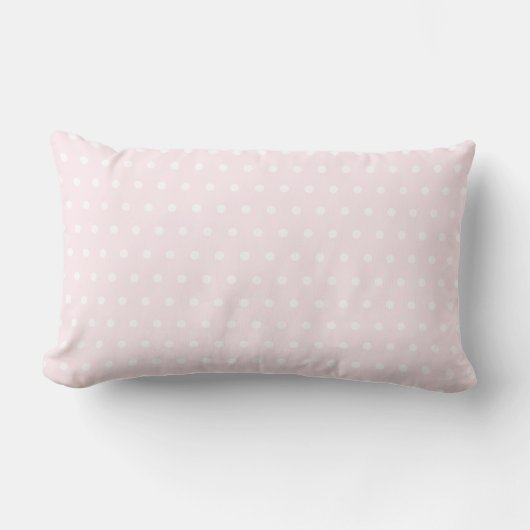 Roze poka Dots Kussen (Voorkant)
