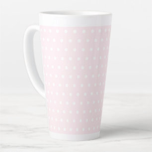 Roze poka Dots Latte Mok