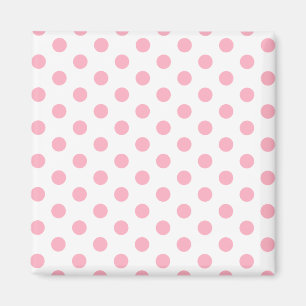 Roze poka Dots Magneet
