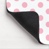 Roze poka Dots Muismat (Hoek)
