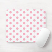 Roze poka Dots Muismat (Met muis)