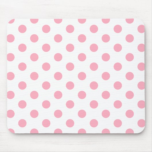 Roze poka Dots Muismat (Voorkant)