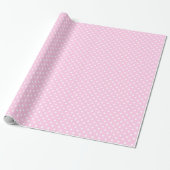 Roze poka Dots Party-opvulpapier Cadeaupapier (Uitgerold)