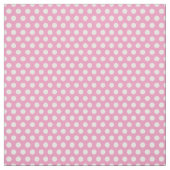 Roze poka Dots Stof (Swatch)