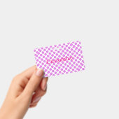 Roze poka dots Thunder_Cove Badge (Handheld)