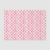 Roze poka Dots Tissuepapier (Voorkant)