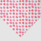 Roze poka Dots Tissuepapier (Detail)