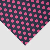 Roze poka Dots Tissuepapier (Detail)