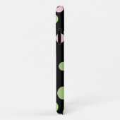 Roze pokadots, groene pokadots, Stippen, gedopt Case-Mate iPhone Case (Achterkant/rechts)