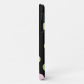 Roze pokadots, groene pokadots, Stippen, gedopt Case-Mate iPhone Case (Achterkant/links)
