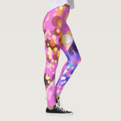 Roze pokadots leggings (Rechts)