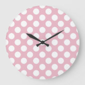 Roze pokadots, poolvlek, Stippen, gedopt Grote Klok (Voorkant)