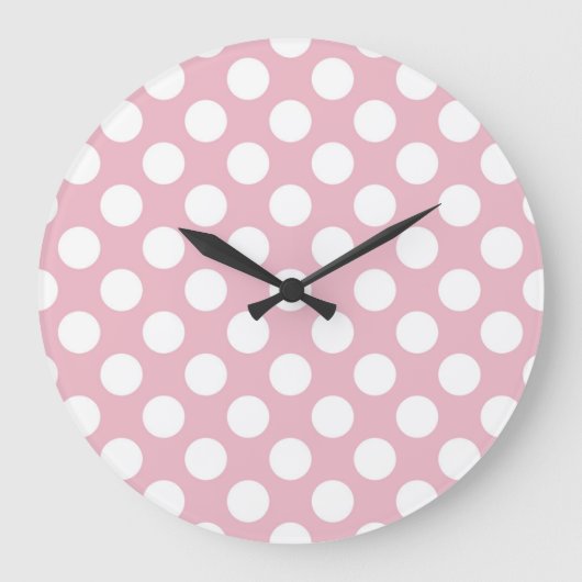 Roze pokadots, poolvlek, Stippen, gedopt Grote Klok (Voorkant)