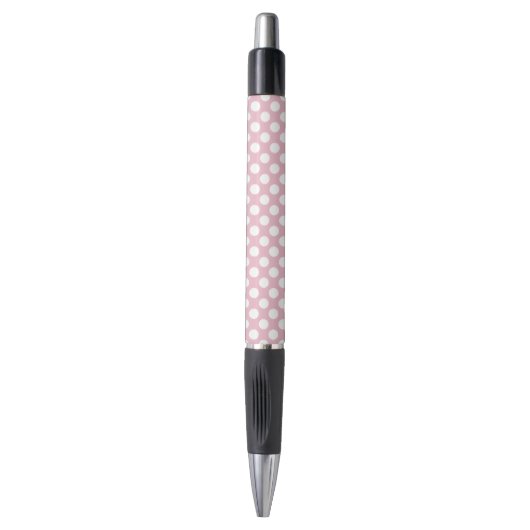 Roze pokadots, poolvlek, Stippen, gedopt Pen (Voorkant Verticaal)