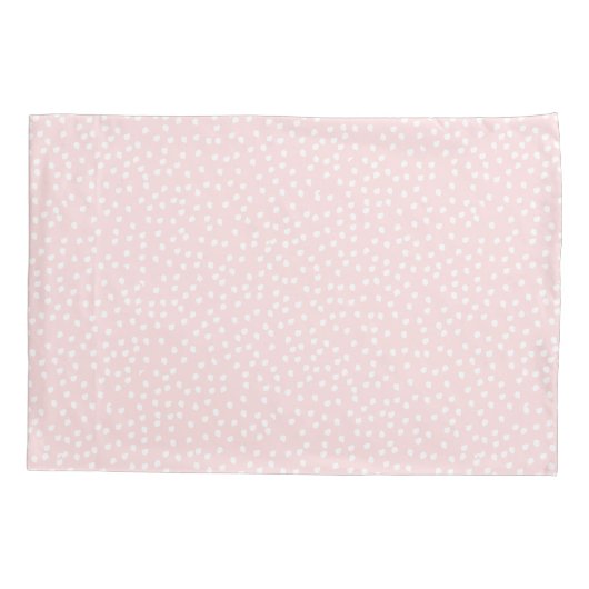 Roze polaire Kussensloop (Achterkant)