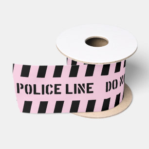 Roze Politie Lint Niet Overschrijden Moord Mysteri