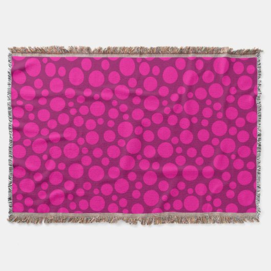 Roze polka dot deken (Voorkant)