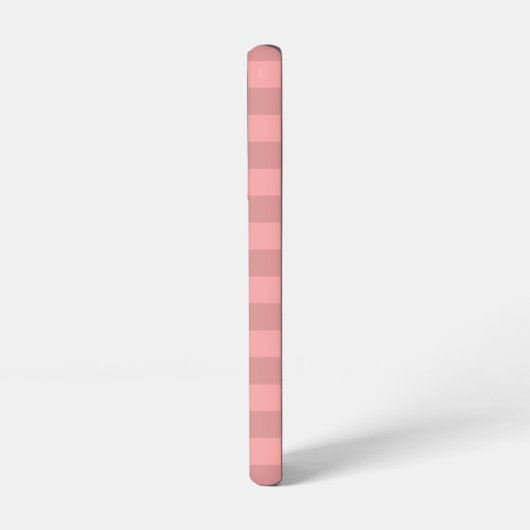 Roze Polka Dot en Stripe Pattern Samsung Galaxy Hoesje (Linkerkant)