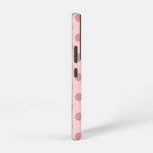 Roze Polka Dot en Stripe Pattern Samsung Galaxy Hoesje (Rechterkant)