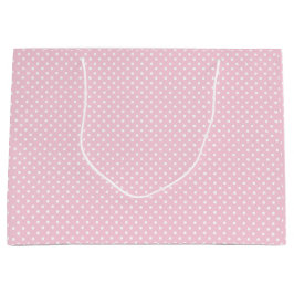 Roze polka dot groot cadeauzakje