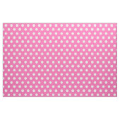 Roze polka dot stof (Yard (91,4 cm))