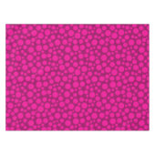 Roze polka dot tafelkleed (Voorkant (Horizontaal))